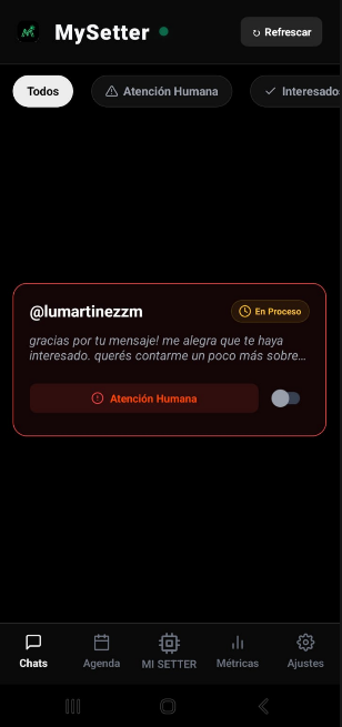 MySetter Humano